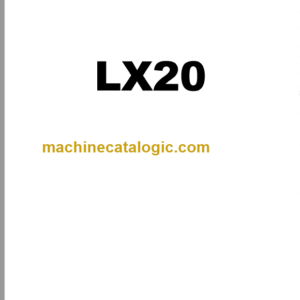 Hitachi LX20 Wheel Loader Service manual