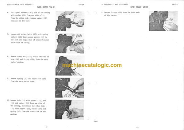 Hitachi MA125U Amphibious Excavator Service manual