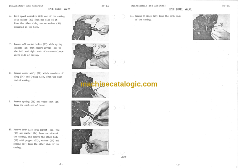 Hitachi MA125U Amphibious Excavator Service manual