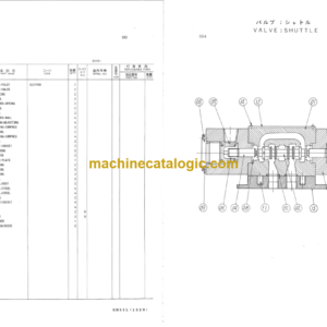 Hitachi KH55L Equipment Components Parts Catalog Serial No.0119-