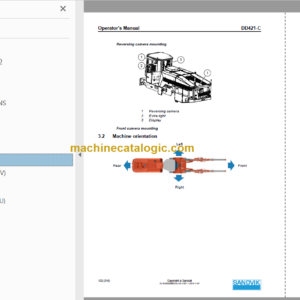 Sandvik DD421-60C Drill Rig Operator’s Manual Serial No. 116D43797-1