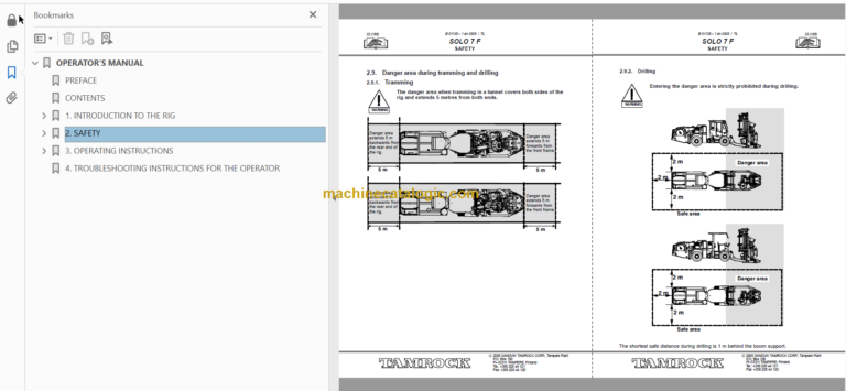 SOLO 7-15 F Operator's Manual Serial No. 105A8493-1