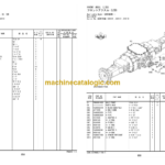 Hitachi ZW220-7 Wheel Loader Parts Catalog