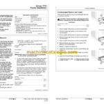 John Deere 318D 319D 320D and 323D Skid Steer Loader Repair (EH Controls) Technical Manual