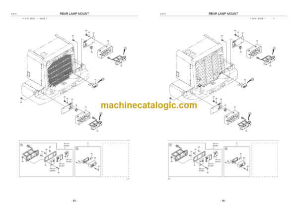 Hitachi ZW330 Wheel Loader Parts Catalog