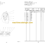 Hitachi ZC35C 35T 50C 50T Equipment Components Parts Catalog