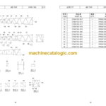 Hitachi Sumitomo SCX2000-2 Bracing List