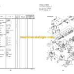Hitachi ZC120S Soil Compactor Parts Catalog