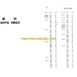 Hitachi KH230-3 Hydraulic Crawler Crane Parts Catalog