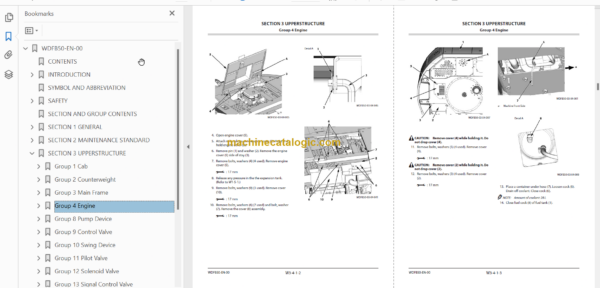 Hitachi ZX225USLC-6 ZX225USRLC-6 Technical and Workshop Manual