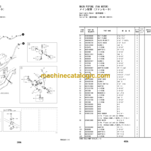 Hitachi ZW370-5B Wheel Loader Parts Catalog