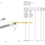 Hitachi ZW220-5B Wheel Loader Equipment Components Parts Catalog