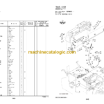 Hitachi ZC125M-5 Macadam Roller Parts Catalog