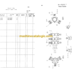 Hitachi KH180-3 Hydraulic Earth Drill Parts Catalog