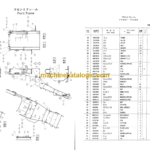 Hitachi KH180-3 Hydraulic Earth Drill Parts Catalog