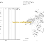 Hitachi ZW220-5B Wheel Loader Equipment Components Parts Catalog