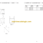 Hitachi Sumitomo SCX550 Bracing List