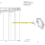 Hitachi ZW220-5B Wheel Loader Equipment Components Parts Catalog