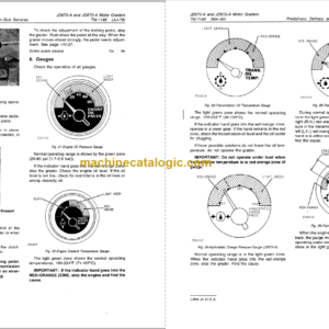 John Deere 670A and 672A Motor Grader Repair Technical Manual