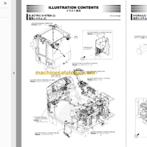 Hitachi ZC120S-6 Single Drum Vibratory Roller Parts Catalog