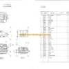 Hitachi KH500-3 Equipment Components Parts Catalog Serial No.0201-