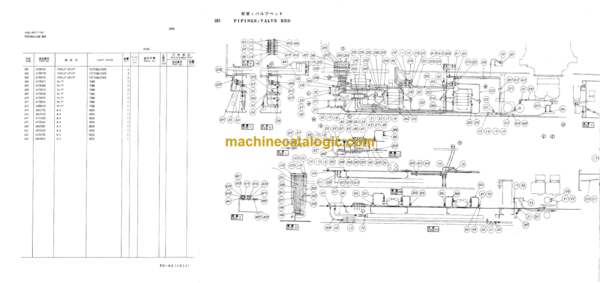 Hitachi KH500LP-PD Pile Driver Parts Catalog