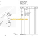 Hitachi ZW170-5A ZW220-5A Wheel Loader Parts Catalog