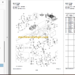 Hitachi ZC120S-6 Single Drum Vibratory Roller Parts Catalog