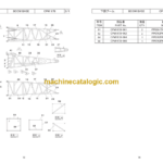 Hitachi Sumitomo SCX2000 Bracing List
