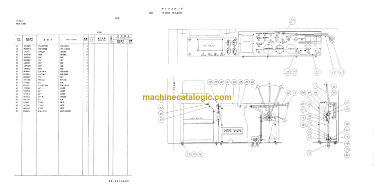 Hitachi KH500LP-PD Pile Driver Parts Catalog