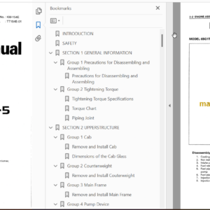 EX100-5 EX100M-5 Technicial and Workshop Manual