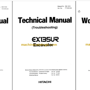 EX135UR Technicial and Workshop Manual