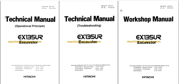 EX135UR Technicial and Workshop Manual