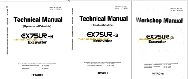 EX75UR-3 Technicial and Workshop Manual