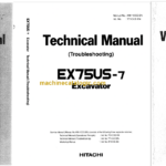 EX75US-7 Technicial and Workshop Manual