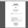 Liebherr MK 63 Mobile Crane Operating instructions