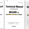 Hitachi MA145-5 Amphibious Soft Terrain Vehicle Techical and Workshop Manual