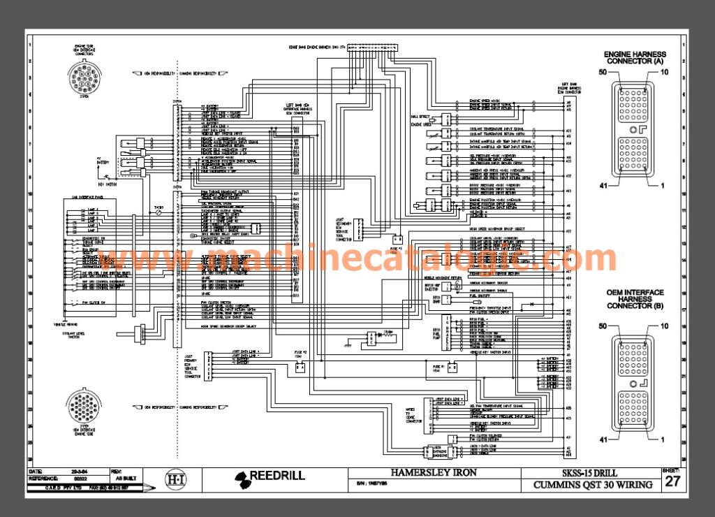 Terex Reedrill SKSS-15 Blasthole Drill Service and Technical Manual ...