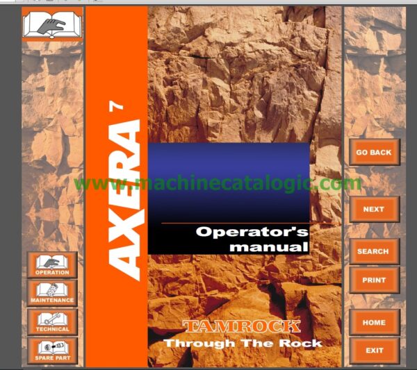 Sandvik AXERA 7-260C Drill Operators Manual