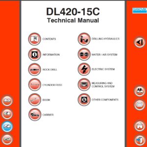 Sandvik DL420-15C Drilling Rig Technical Manual