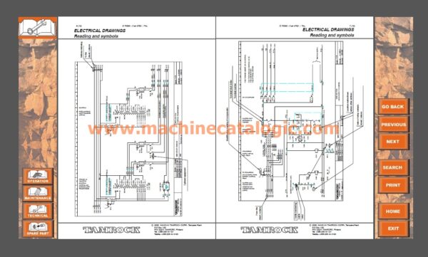 Sandvik SOLO 07 - 7S Electric Diagrams