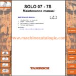 Sandvik SOLO 07 - 7S Maintenance Manual