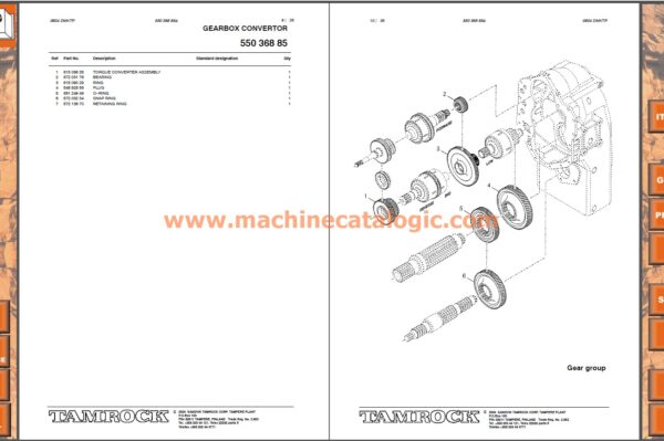 Sandvik SOLO 07 - 7S Parts Diagrams