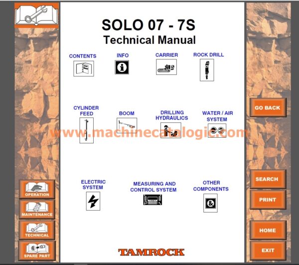 Sandvik SOLO 07 - 7S Technical Service Manual