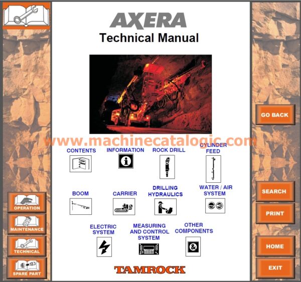 Sandvik Tamrock AXERA 7S-260 Technical Manual