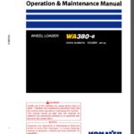 Komatsu Operation and Maintenance Manual 2024 All Models 88 GB