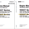 Hitachi V2607 V3307 Series Engine Technicial and Workshop Manual