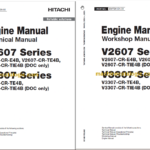 Hitachi V2607 V3307 Series Engine Technicial and Workshop Manual