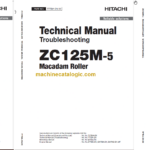 Hitachi ZC125M-5 Technicial and Workshop Manual