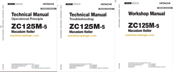 Hitachi ZC125M-5 Technicial and Workshop Manual